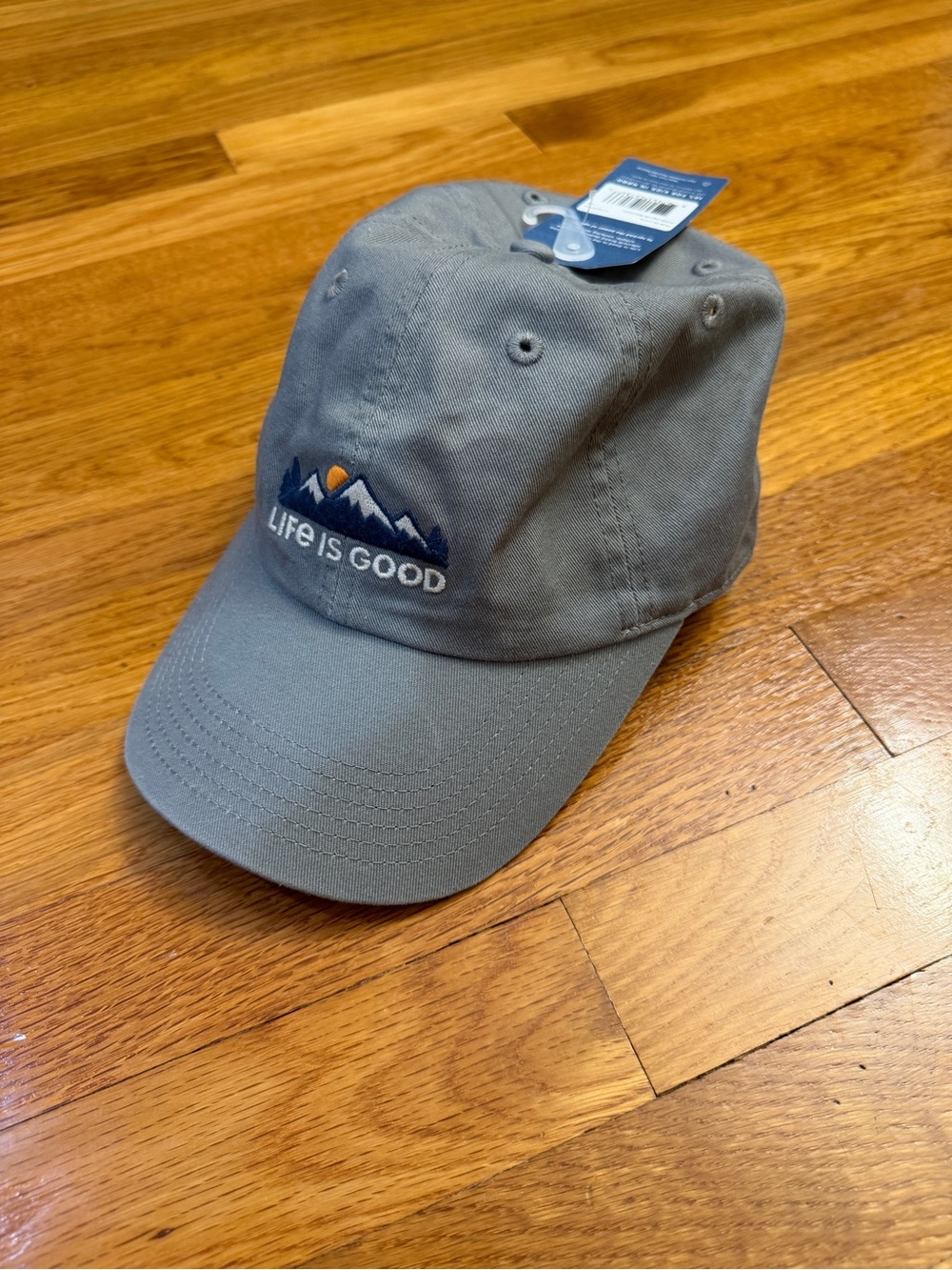 Life is Good Mountains Chill Cap Slate Gray - NWT